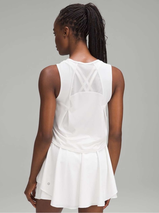 lululemon athletica Tops - 065. Lululemon Sculpt Cropped Tank Top
Light Vapor Gray/Silver size 8
